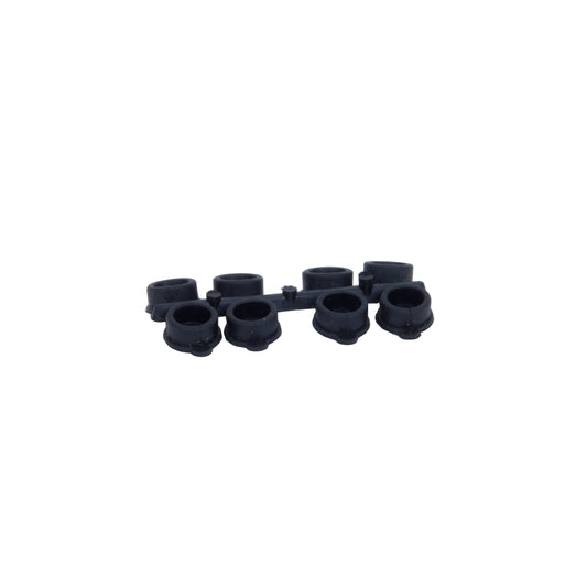 Port Cap for unused emitter ports on the Maverick 12-Outlet Drip Manifold - Strip of 8