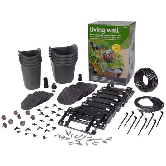 GLW08 Living Wall™ modular Vertical Garden kit with 8 Pots
