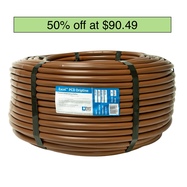 EXCEL SERIES 17MM PC DRIPLINE, 500' ROLL, 24" SPACING, .58 GPH, .670" OD, BROWN